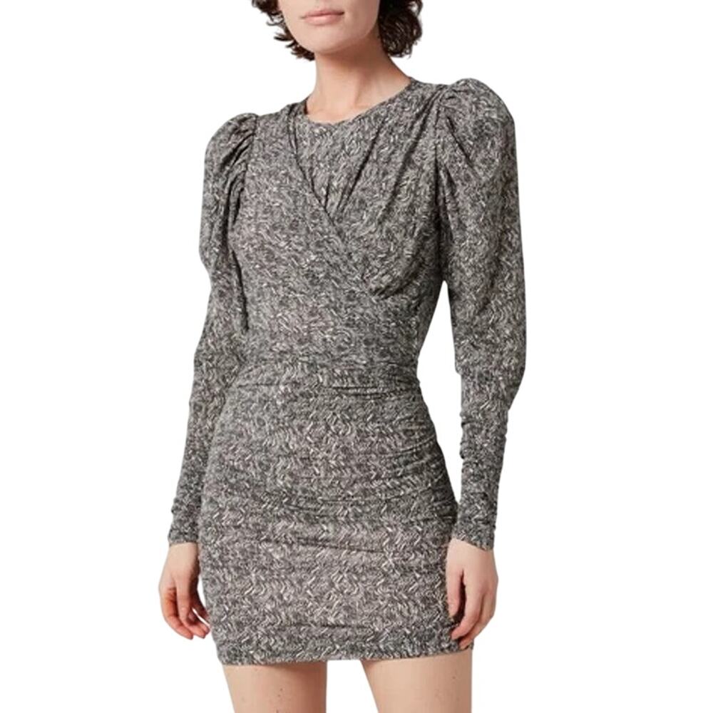 Isabel Marant Ghita Zebra Mini Dress NWT Sold Out $812 - Picture 12 of 12